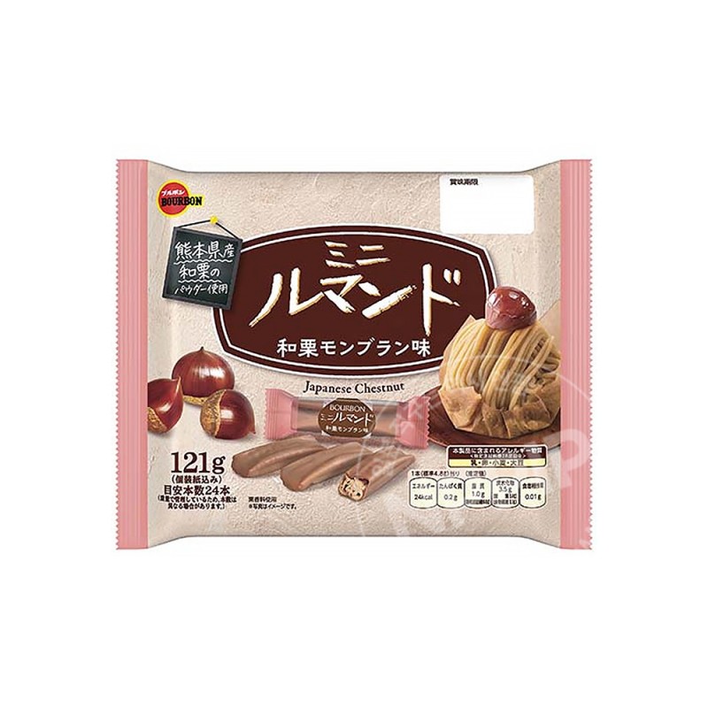 부르봉 미니 루만도 밤 몽블랑맛 121g