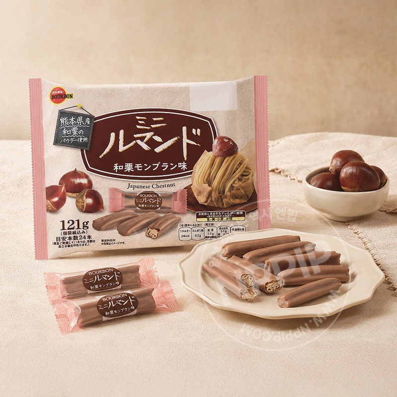 부르봉 미니 루만도 밤 몽블랑맛 121g