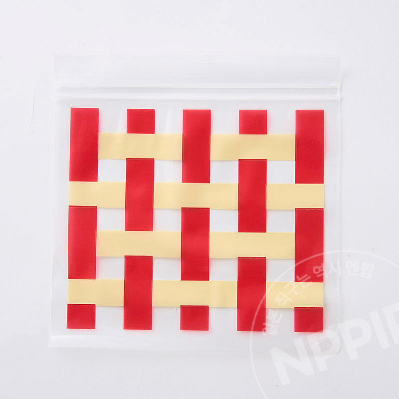 스탠다드 프로덕트 더블 지퍼백 냉동보관백 스티치 50매 16cmX15cm