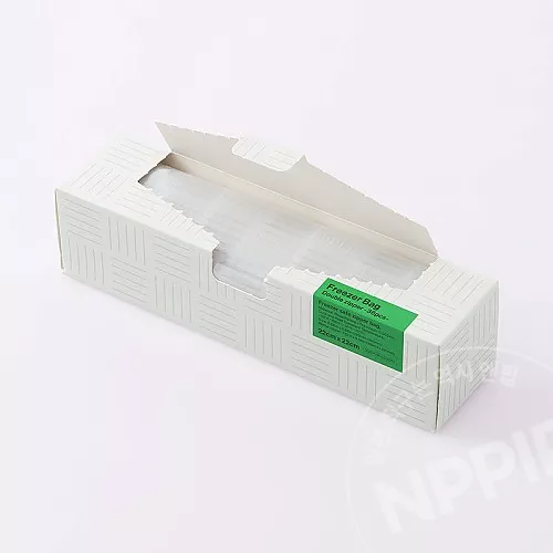 스탠다드 프로덕트 더블 지퍼백 냉동보관백 파이브라인 36매 22cmX22cm