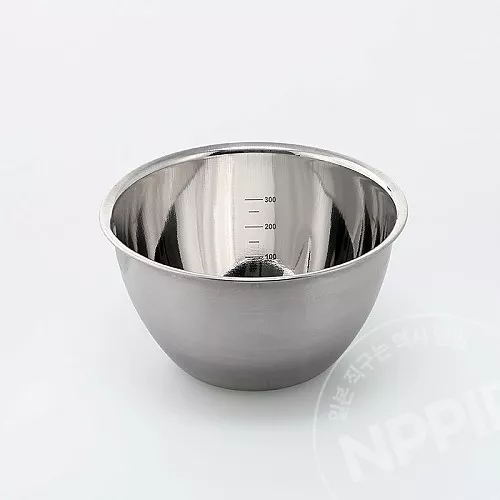 스탠다드 프로덕트 눈금 표시 스테인리스 소분 볼 300ml