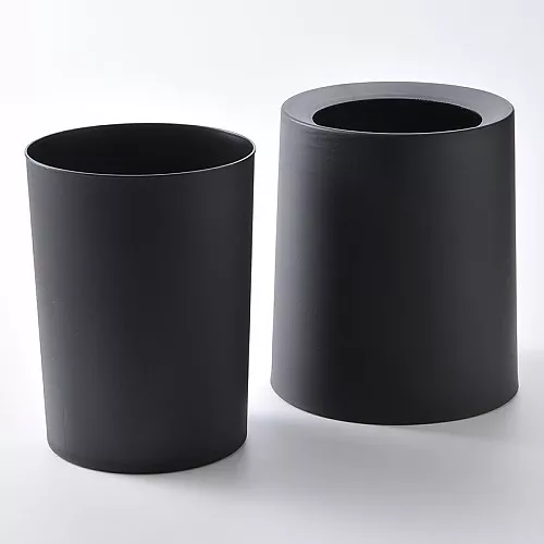 스탠다드 프로덕트 이중 휴지통 블랙