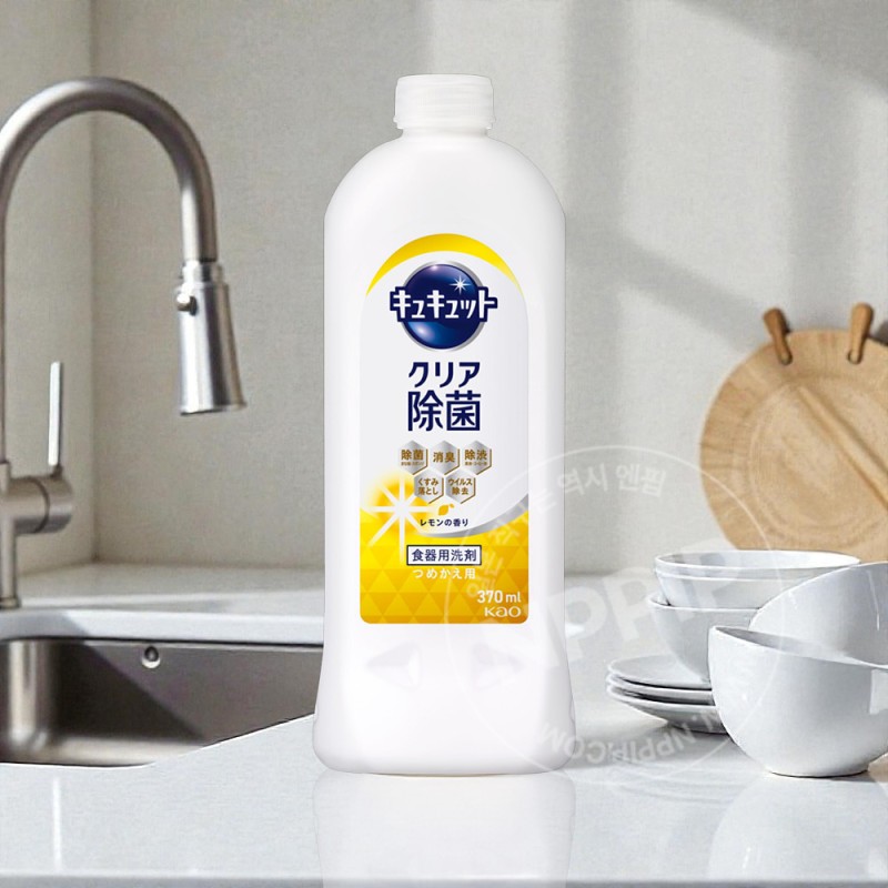 큐큣토 클리어 살균 레몬향 리필 370ml