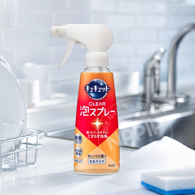 큐큣토 클리어거품 오렌지향 본품 280ml