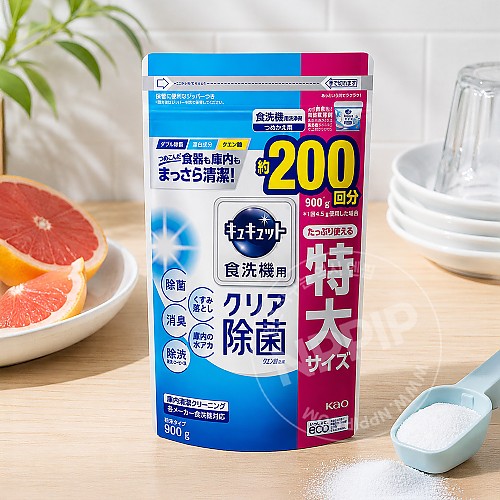 큐큣토 식기세척 구연산 자몽 리필 900g