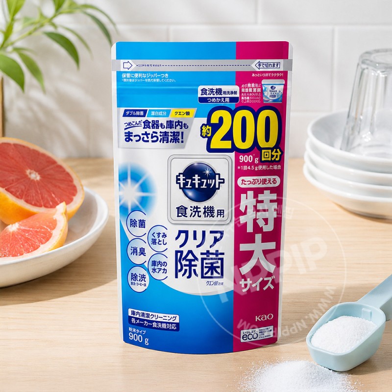큐큣토 식기세척 구연산 자몽 리필 900g