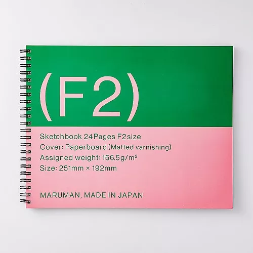 스탠다드 프로덕트 스케치북 F2 사이즈 두꺼운 24매