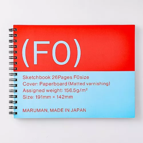 스탠다드 프로덕트 스케치북 F0 사이즈 두꺼운 26매