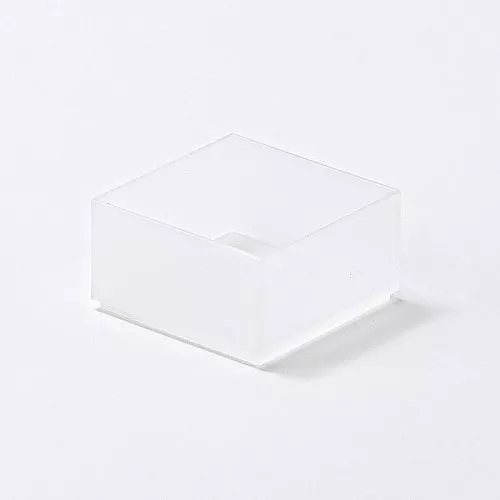 스탠다드 프로덕트 PP 정리박스 D8 프로스트화이트 S