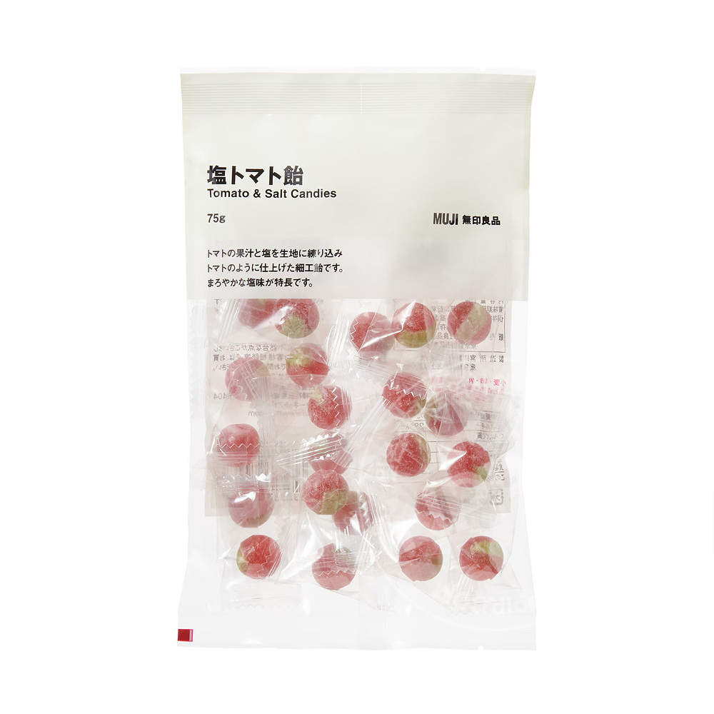 무인양품 소금 토마토 사탕 75g 일본 캔디