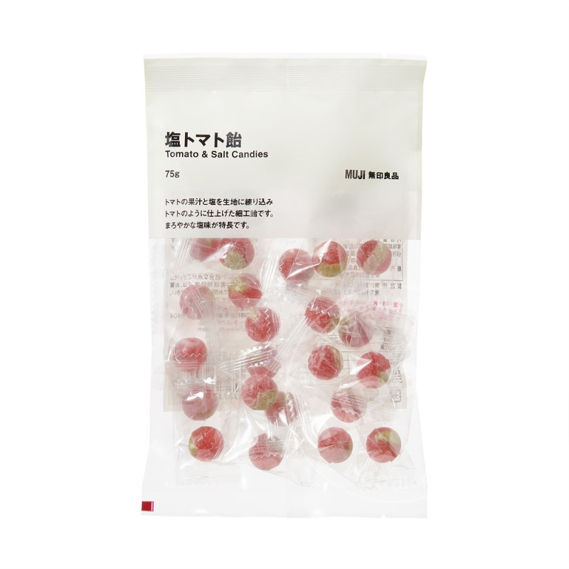 무인양품 소금 토마토 사탕 75g 일본 캔디