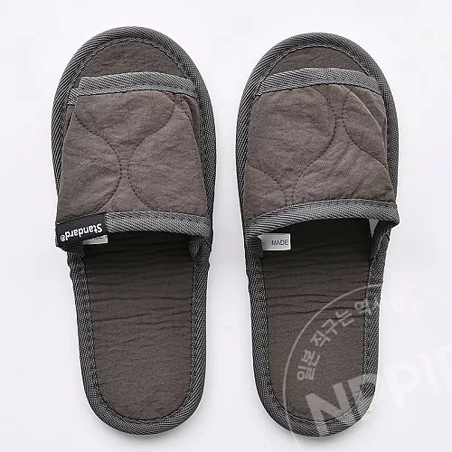 스탠다드 프로덕트 소프트 나일론 트래블 슬리퍼 그레이 24cm