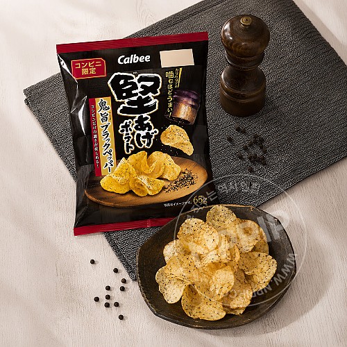 가루비 카타아게 포테토칩 오니우마 블랙페퍼맛 65g