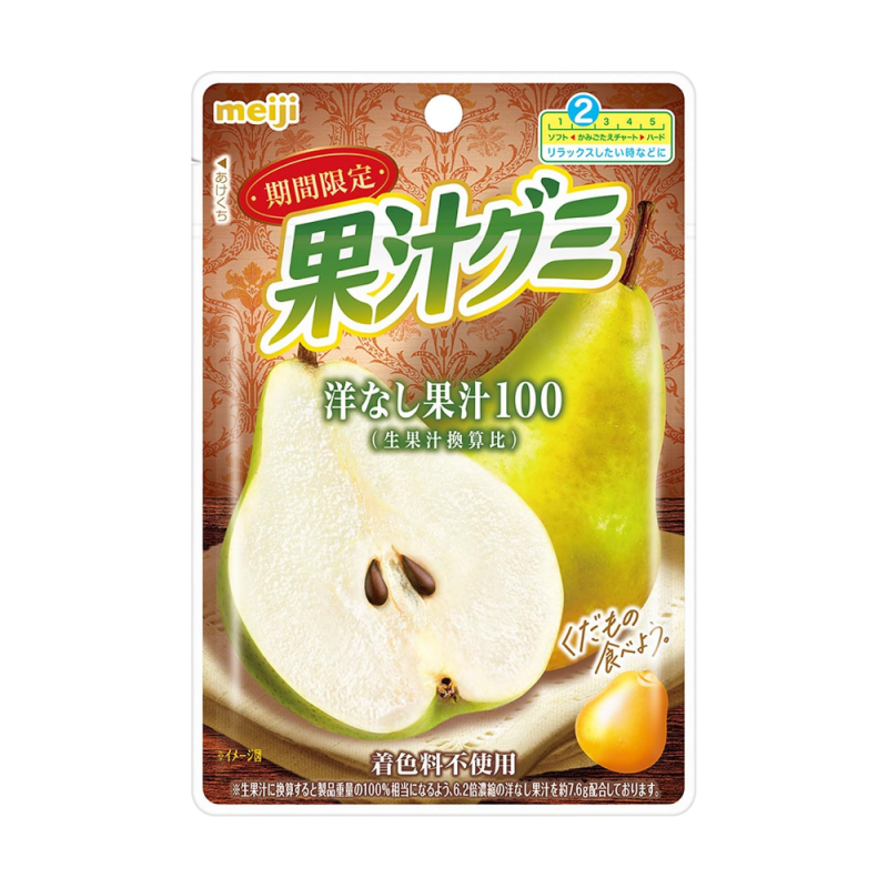 메이지 과즙구미 서양배맛 젤리 47g