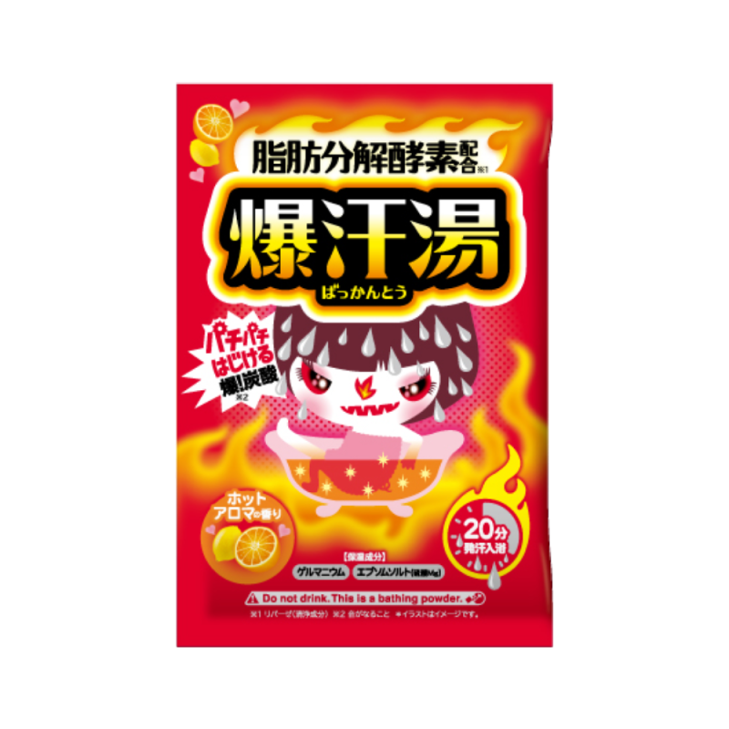 바이슨 폭한탕 핫아로마향 입욕제 60g