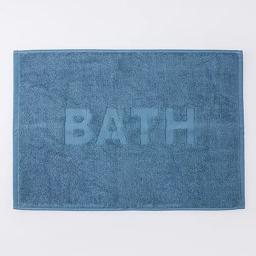 스탠다드 프로덕트 타월 소재 욕실 매트 블루 BATH