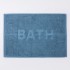 스탠다드 프로덕트 타월 소재 욕실 매트 블루 BATH