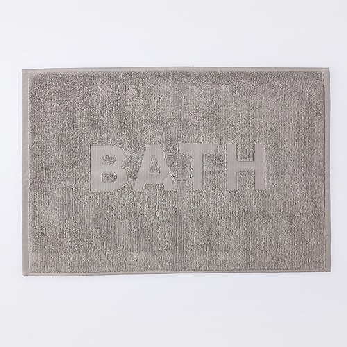 스탠다드 프로덕트 타월 소재 욕실 매트 그레이 BATH