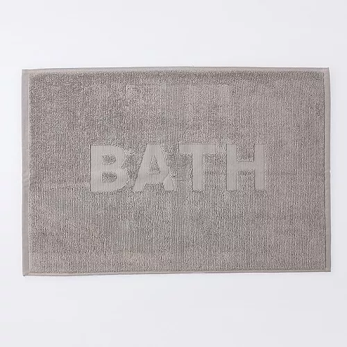 스탠다드 프로덕트 타월 소재 욕실 매트 그레이 BATH