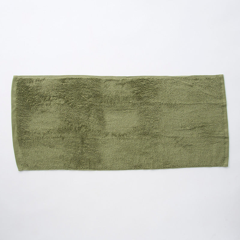 스탠다드 프로덕트 FLUFFY TOWEL 부드러운 페이스타월 그린