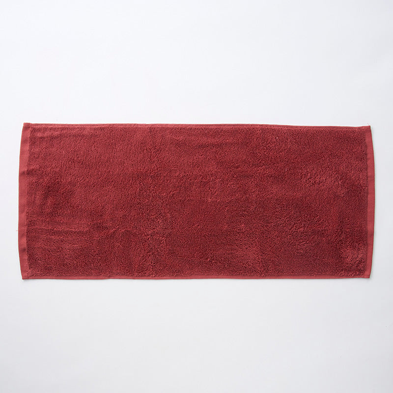 스탠다드 프로덕트 FLUFFY TOWEL 부드러운 페이스타월 레드