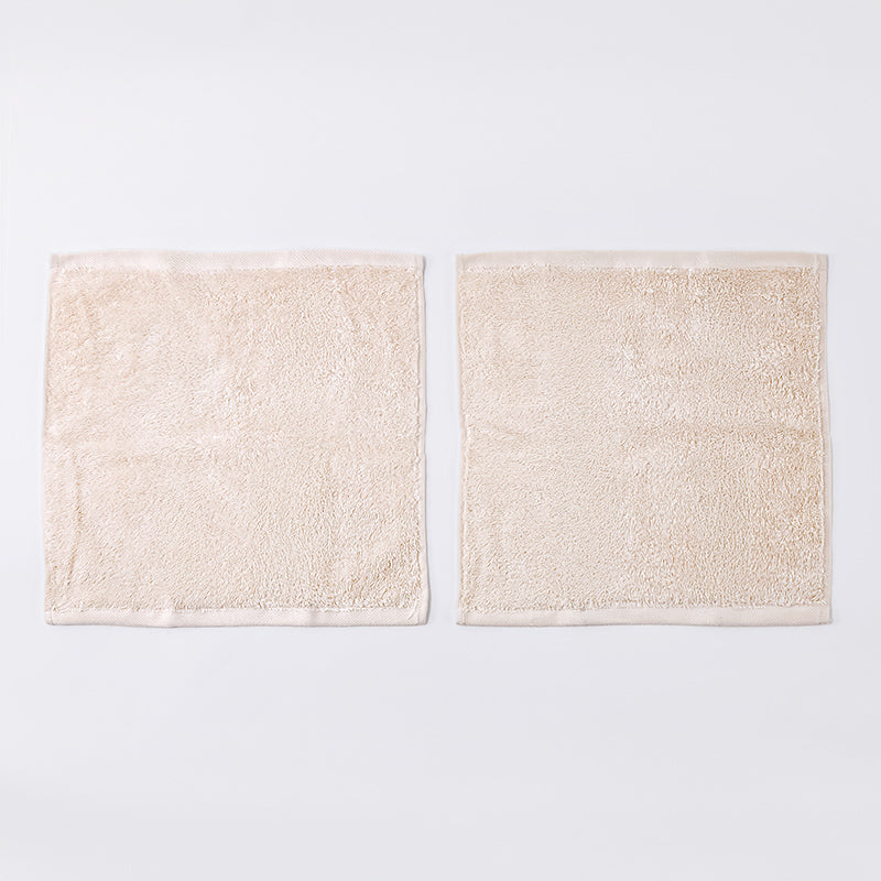 스탠다드 프로덕트 FLUFFY TOWEL 부드러운 핸드타월 2매조 베이지
