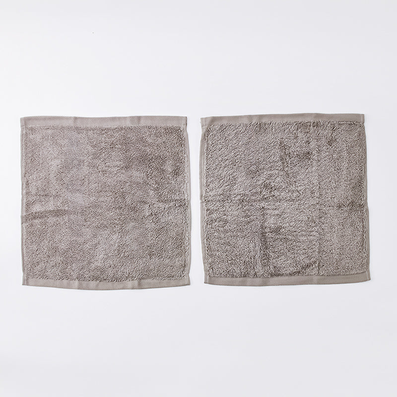 스탠다드 프로덕트 FLUFFY TOWEL 부드러운 핸드타월 2매조 그레이