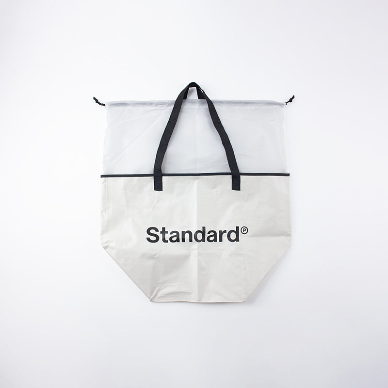 스탠다드 프로덕트 세탁 백 조임끈 화이트 로고 45cmx34cmx34cm