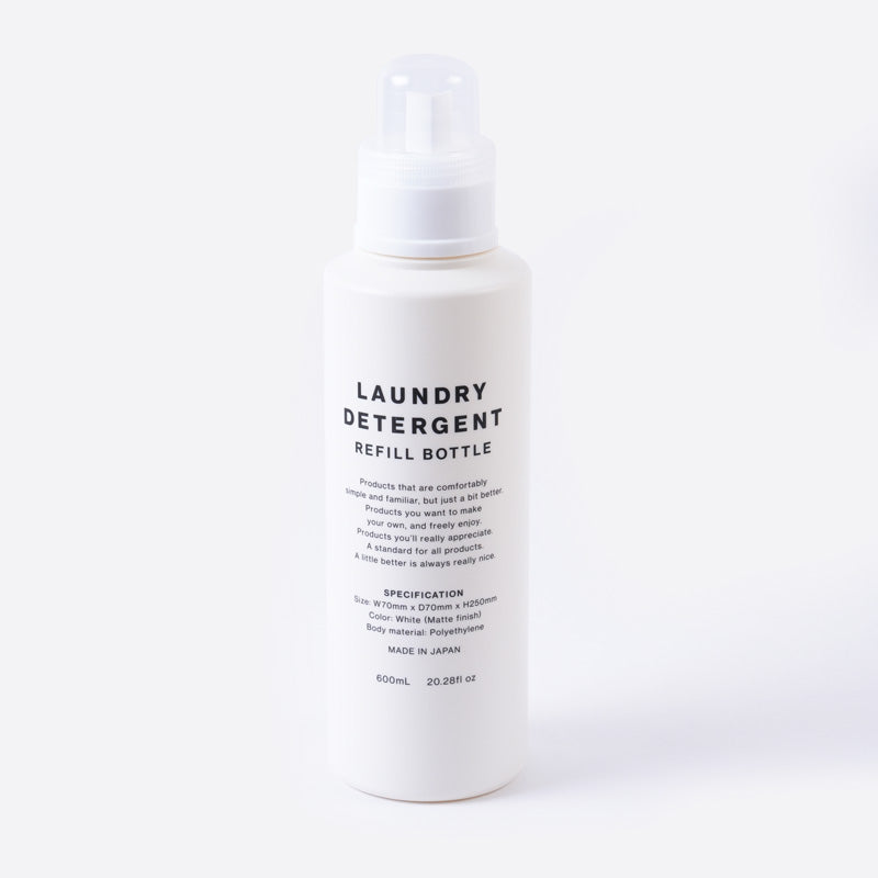 스탠다드 프로덕트 리필 보틀 세탁세제용 화이트 600mL