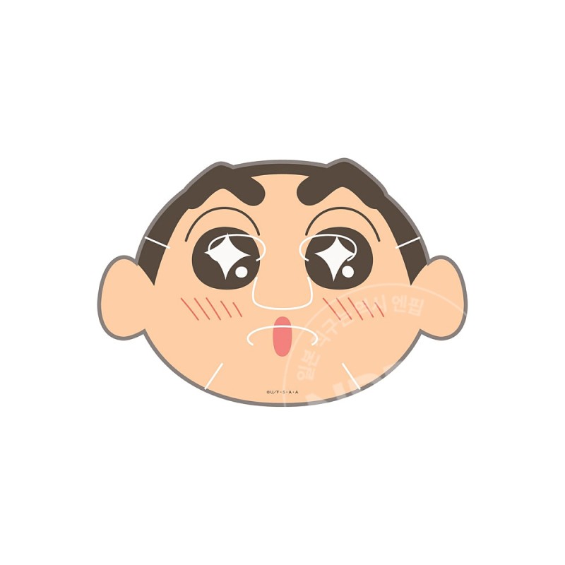 돈키호테 크레용신짱 짱구 페이스 마스크팩 짱구 시카 망고향