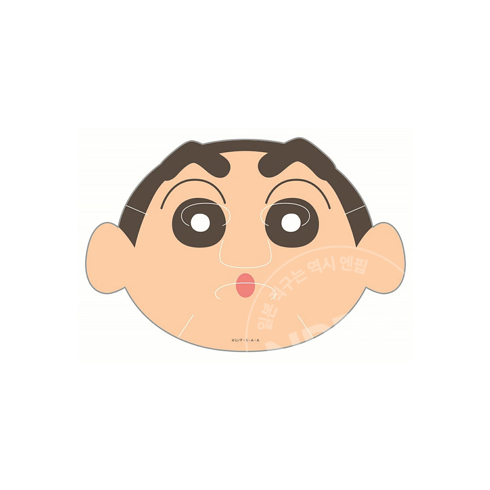 돈키호테 크레용신짱 짱구 페이스 마스크팩 짱구 나이아신아마이드 머스캣향