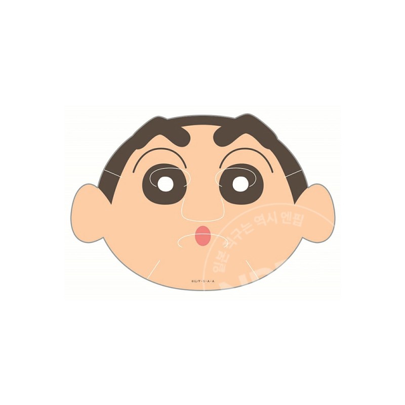 돈키호테 크레용신짱 짱구 페이스 마스크팩 짱구 나이아신아마이드 머스캣향
