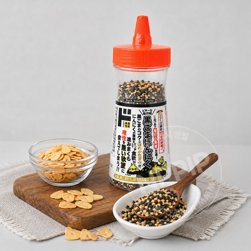 돈키호테 쿠로고마닌니쿠 검정깨 참깨 마늘 후레이크 100g