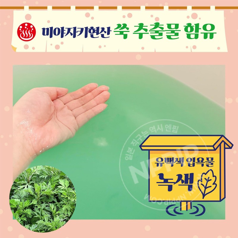 이시자와랩 온천 나데시코 탄산 온천 쑥향 입욕제 50g
