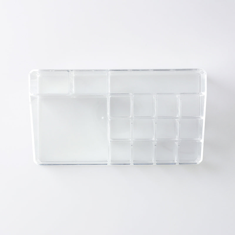 스탠다드 프로덕트 화장품 수납 케이스 클리어 22cmx8cmx12.5cm