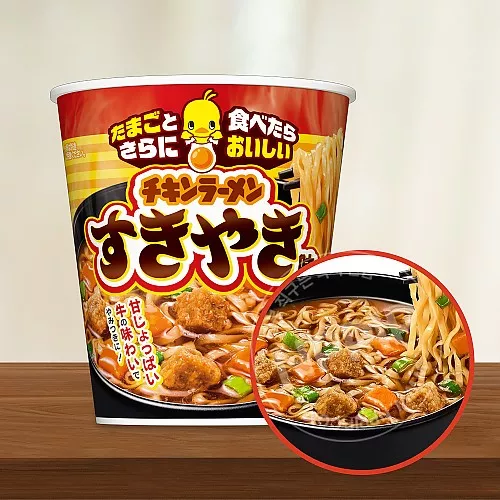 닛신 치킨라멘 빅컵 스키야키맛 96g 일본 컵라면
