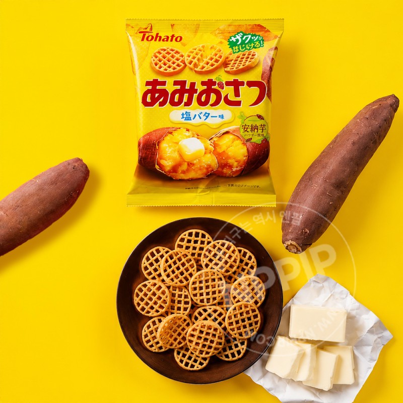 토하토 아미오사츠 소금버터맛 고구마 과자 51g