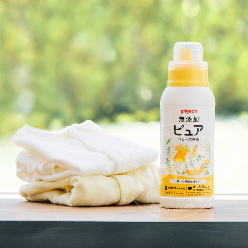 피죤 무첨가 아기 섬유유연제 베이비소프타 600ml