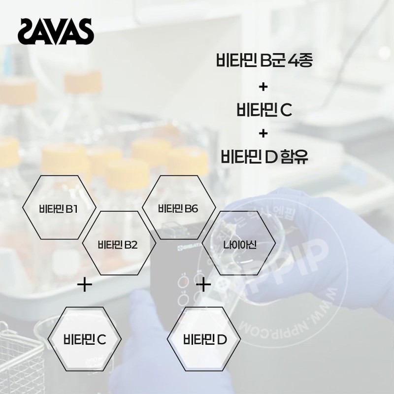 SAVAS 자바스 소이 프로틴 100 코코아맛 트라이얼팩 10.5g 6개입