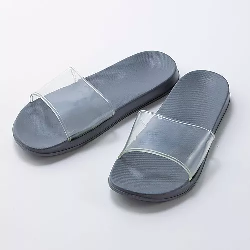 스탠다드 프로덕트 슬리퍼 클리어 밴드 그레이 27cm