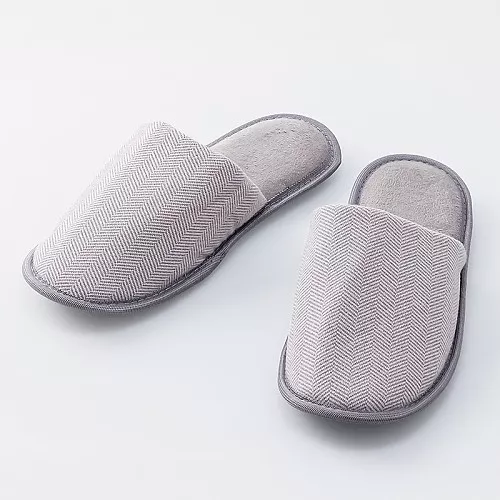 스탠다드 프로덕트 헤링본 룸 슬리퍼 그레이 23cm~25cm