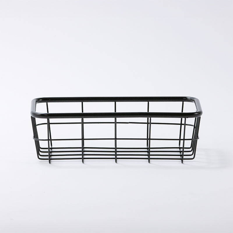 스탠다드 프로덕트 와이어 바스켓 블랙 25cmx15cmx8cm