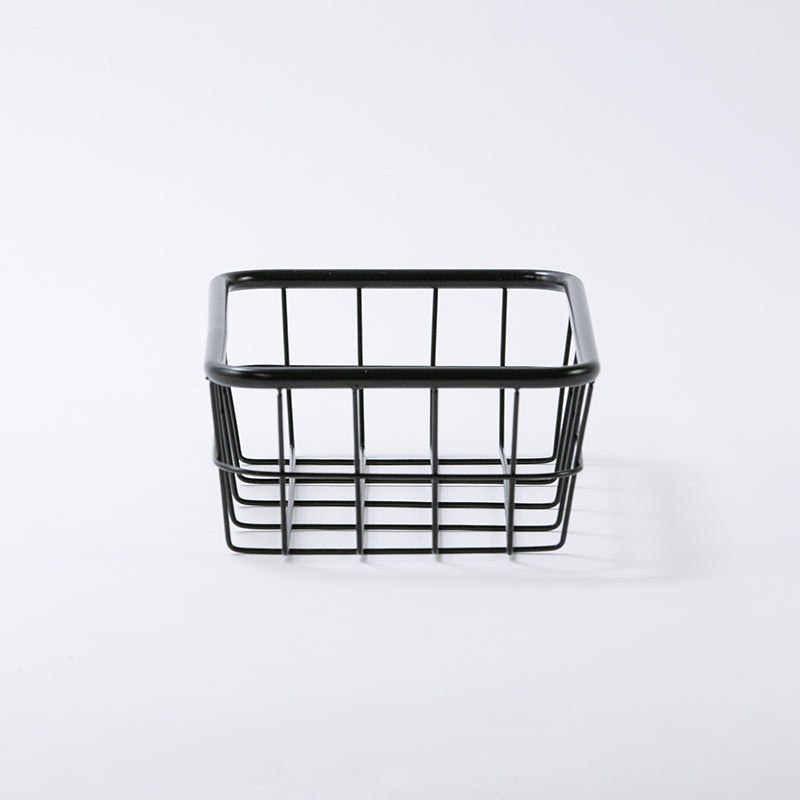 스탠다드 프로덕트 와이어 바스켓 블랙 25cmx15cmx8cm