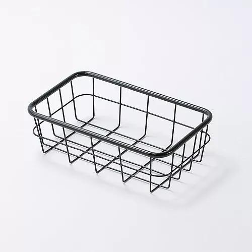 스탠다드 프로덕트 와이어 바스켓 블랙 25cmx15cmx8cm