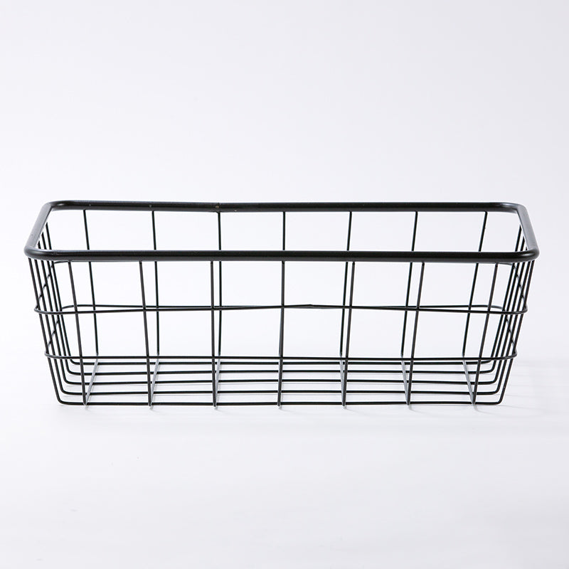 스탠다드 프로덕트 와이어 바스켓 블랙 38cmx26cmx13cm