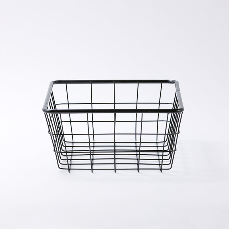 스탠다드 프로덕트 와이어 바스켓 블랙 38cmx26cmx13cm
