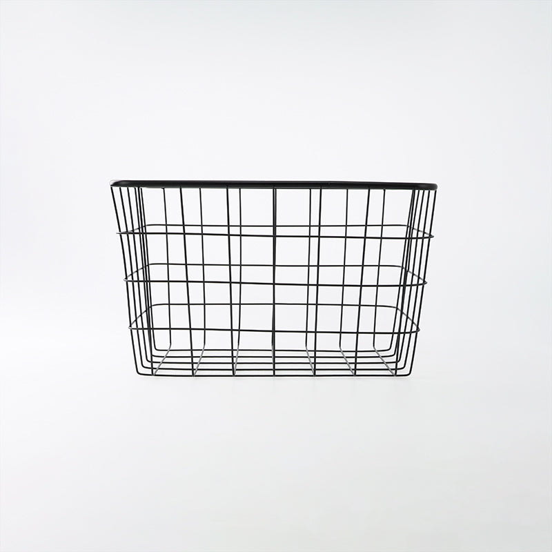 스탠다드 프로덕트 와이어 바스켓 블랙 38cmx26cmx24cm