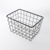스탠다드 프로덕트 와이어 바스켓 블랙 38cmx26cmx24cm
