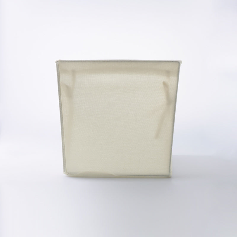 스탠다드 프로덕트 캔버스풍 세탁 가능 와이어 바구니 수납함 38cmx26cmx24cm
