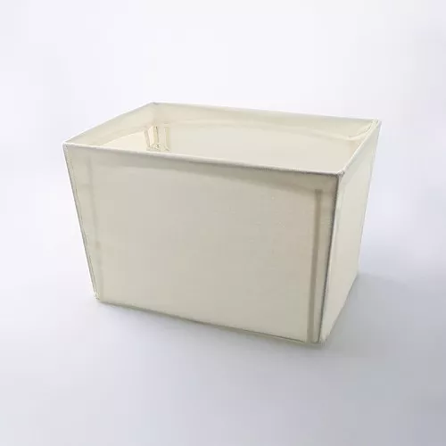 스탠다드 프로덕트 캔버스풍 세탁 가능 와이어 바구니 수납함 38cmx26cmx24cm